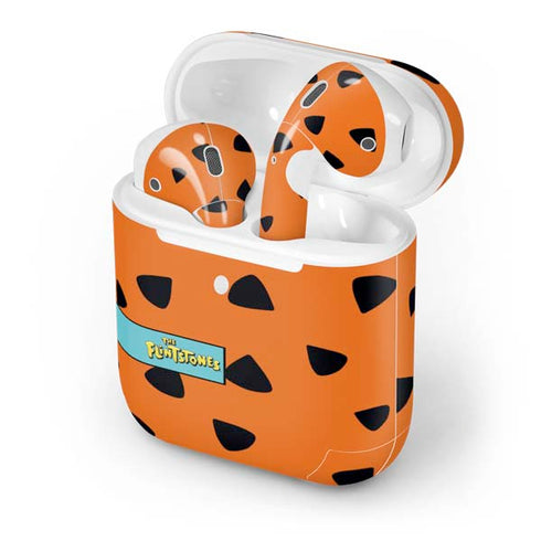 The Flinstones Fred Flintstone Outfit Pattern Apple AirPods 2 Skin