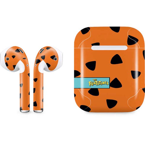The Flinstones Fred Flintstone Outfit Pattern Apple AirPods Skin