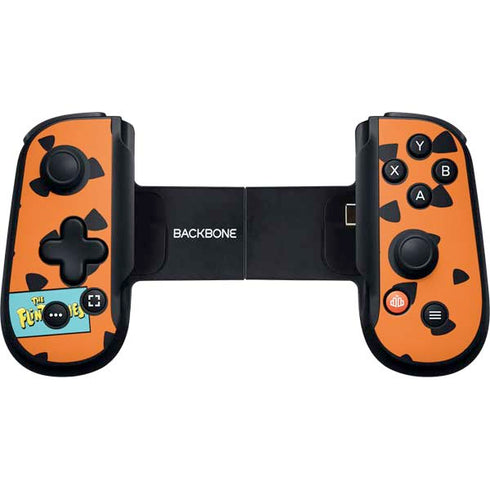 The Flinstones Fred Flintstone Outfit Pattern Backbone One for iPhone Game Controller Skin