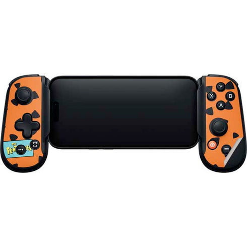 The Flinstones Fred Flintstone Outfit Pattern Backbone One for iPhone Game Controller Skin