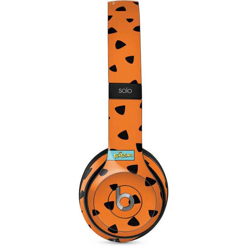 The Flinstones Fred Flintstone Outfit Pattern Beats Solo 2 Wired Skin