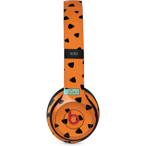 The Flinstones Fred Flintstone Outfit Pattern Beats Solo 2 Wireless Skin