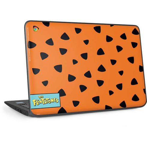 The Flinstones Fred Flintstone Outfit Pattern HP Chromebook Skin