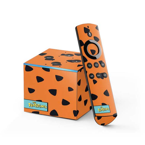 The Flinstones Fred Flintstone Outfit Pattern Fire TV Cube Skin