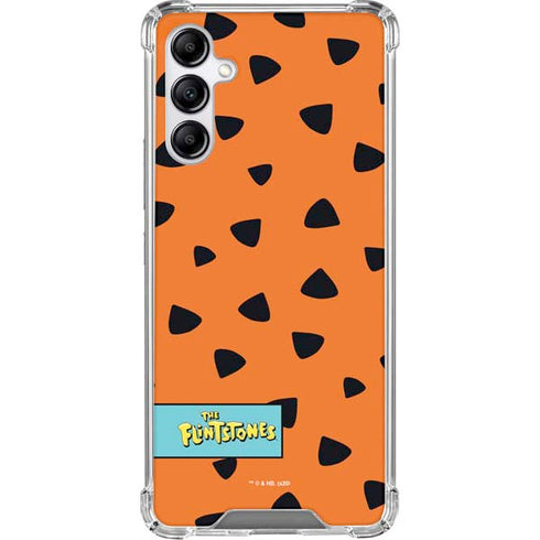 The Flinstones Fred Flintstone Outfit Pattern Galaxy A15 5G Clear Case