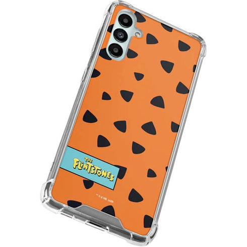 The Flinstones Fred Flintstone Outfit Pattern Galaxy A15 5G Clear Case