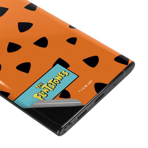 The Flinstones Fred Flintstone Outfit Pattern Galaxy Note 10 Plus Skin