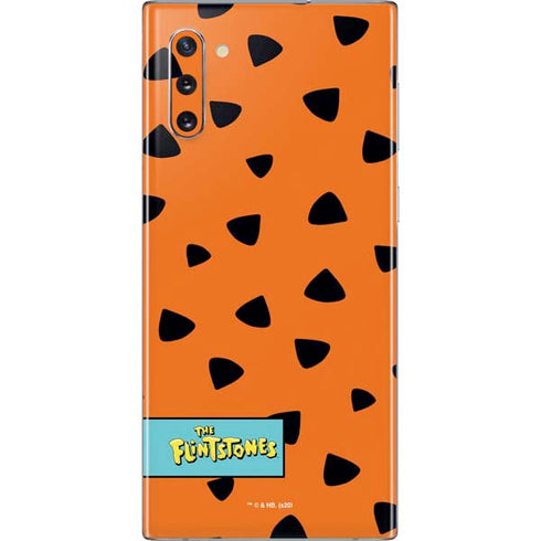 The Flinstones Fred Flintstone Outfit Pattern Galaxy Note 10 Skin