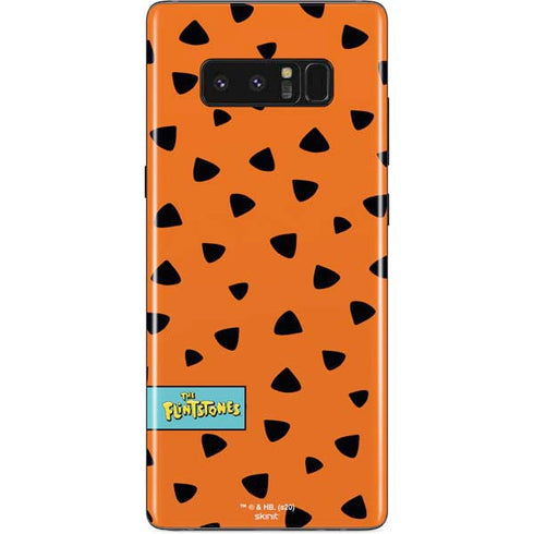 The Flinstones Fred Flintstone Outfit Pattern Galaxy Note 8 Skin