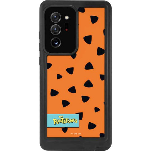 The Flinstones Fred Flintstone Outfit Pattern Galaxy Note20 Ultra 5G Waterproof Case