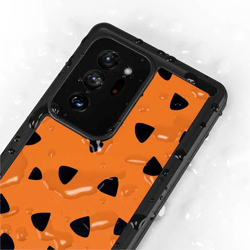 The Flinstones Fred Flintstone Outfit Pattern Galaxy Note20 Ultra 5G Waterproof Case