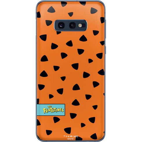 The Flinstones Fred Flintstone Outfit Pattern Galaxy S10e Skin
