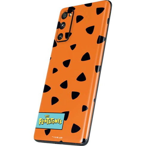 The Flinstones Fred Flintstone Outfit Pattern Galaxy S20 Fan Edition Skin