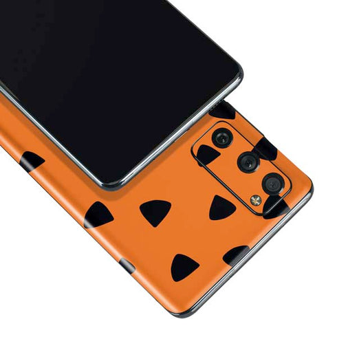 The Flinstones Fred Flintstone Outfit Pattern Galaxy S20 Fan Edition Skin