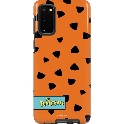The Flinstones Fred Flintstone Outfit Pattern Galaxy S20 Pro Case