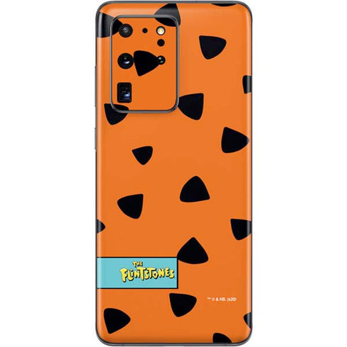 The Flinstones Fred Flintstone Outfit Pattern Galaxy S20 Ultra 5G Skin