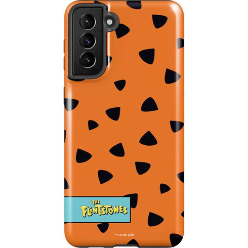 The Flinstones Fred Flintstone Outfit Pattern Galaxy S21 FE Pro Case