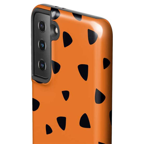 The Flinstones Fred Flintstone Outfit Pattern Galaxy S21 Plus 5G Pro Case