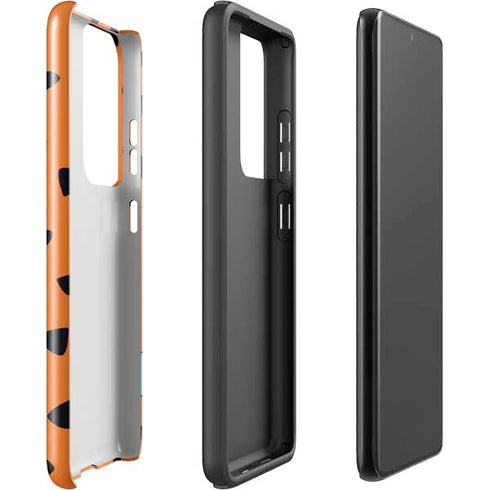 The Flinstones Fred Flintstone Outfit Pattern Galaxy S21 Ultra 5G Pro Case