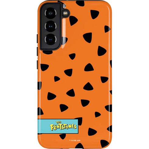 The Flinstones Fred Flintstone Outfit Pattern Galaxy S22 Plus Pro Case