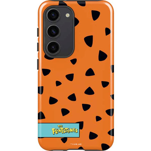 The Flinstones Fred Flintstone Outfit Pattern Galaxy S23 Pro Case
