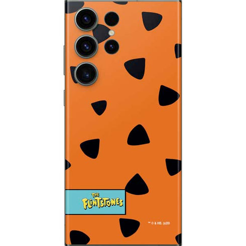 The Flinstones Fred Flintstone Outfit Pattern Galaxy S23 Ultra Skin