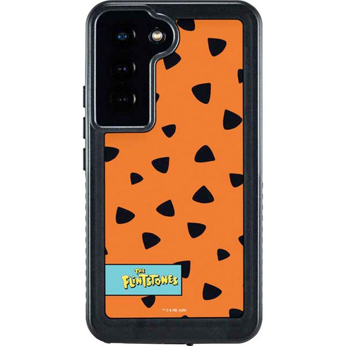 The Flinstones Fred Flintstone Outfit Pattern Galaxy S23 Waterproof Case