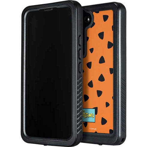 The Flinstones Fred Flintstone Outfit Pattern Galaxy S23 Waterproof Case