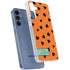 The Flinstones Fred Flintstone Outfit Pattern Galaxy S24 Clear Case