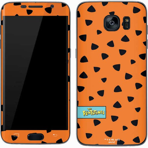 The Flinstones Fred Flintstone Outfit Pattern Galaxy S7 Skin