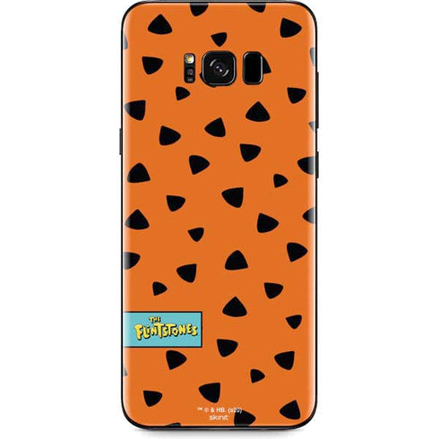 The Flinstones Fred Flintstone Outfit Pattern Galaxy S8 Plus Skin