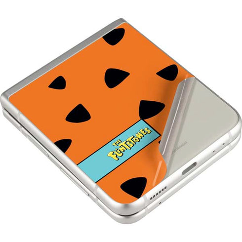 The Flinstones Fred Flintstone Outfit Pattern Galaxy Z Flip3 5G Skin