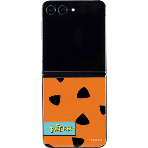 The Flinstones Fred Flintstone Outfit Pattern Galaxy Z Flip5 5G Skin