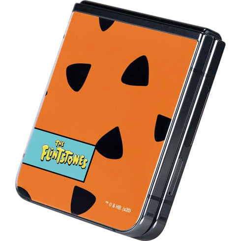 The Flinstones Fred Flintstone Outfit Pattern Galaxy Z Flip5 5G Skin