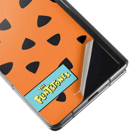 The Flinstones Fred Flintstone Outfit Pattern Galaxy Z Fold2 5G Skin
