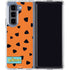 The Flinstones Fred Flintstone Outfit Pattern Galaxy Z Fold5 5G Clear Case