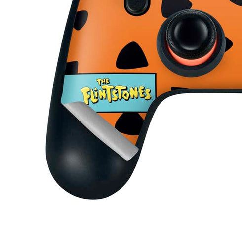 The Flinstones Fred Flintstone Outfit Pattern Google Stadia Controller Skin