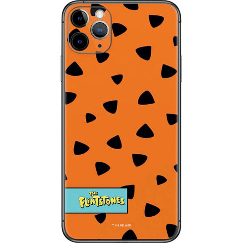 The Flinstones Fred Flintstone Outfit Pattern iPhone 11 Pro Max Skin