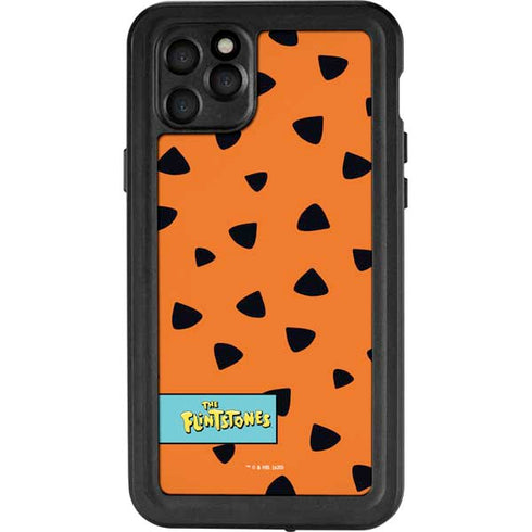 The Flinstones Fred Flintstone Outfit Pattern iPhone 11 Pro Max Waterproof Case