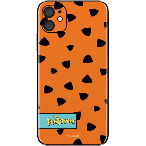 The Flinstones Fred Flintstone Outfit Pattern iPhone 11 Skin