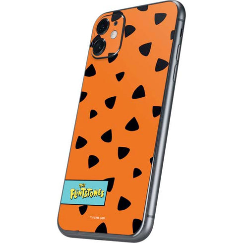 The Flinstones Fred Flintstone Outfit Pattern iPhone 11 Skin