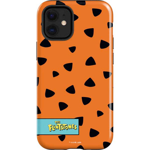 The Flinstones Fred Flintstone Outfit Pattern iPhone 12 Mini Impact Case