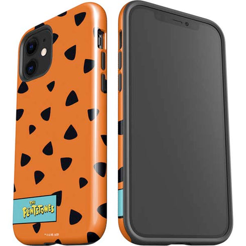 The Flinstones Fred Flintstone Outfit Pattern iPhone 12 Mini Impact Case