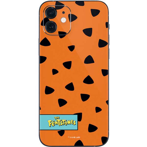 The Flinstones Fred Flintstone Outfit Pattern iPhone 12 Mini Skin