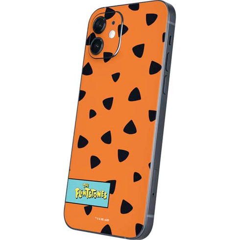 The Flinstones Fred Flintstone Outfit Pattern iPhone 12 Mini Skin
