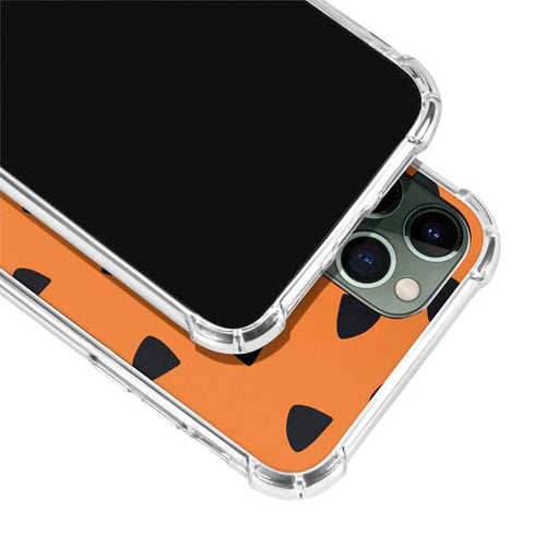 The Flinstones Fred Flintstone Outfit Pattern iPhone 12 Pro Max Clear Case