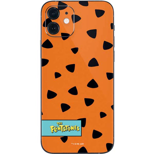 The Flinstones Fred Flintstone Outfit Pattern iPhone 12 Skin