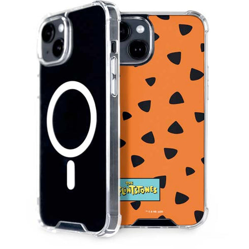 The Flinstones Fred Flintstone Outfit Pattern iPhone 13 MagSafe Case