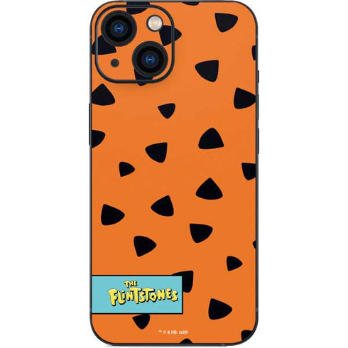 The Flinstones Fred Flintstone Outfit Pattern iPhone 13 Mini Skin