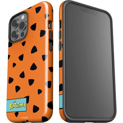 The Flinstones Fred Flintstone Outfit Pattern iPhone 13 Pro Max Impact Case